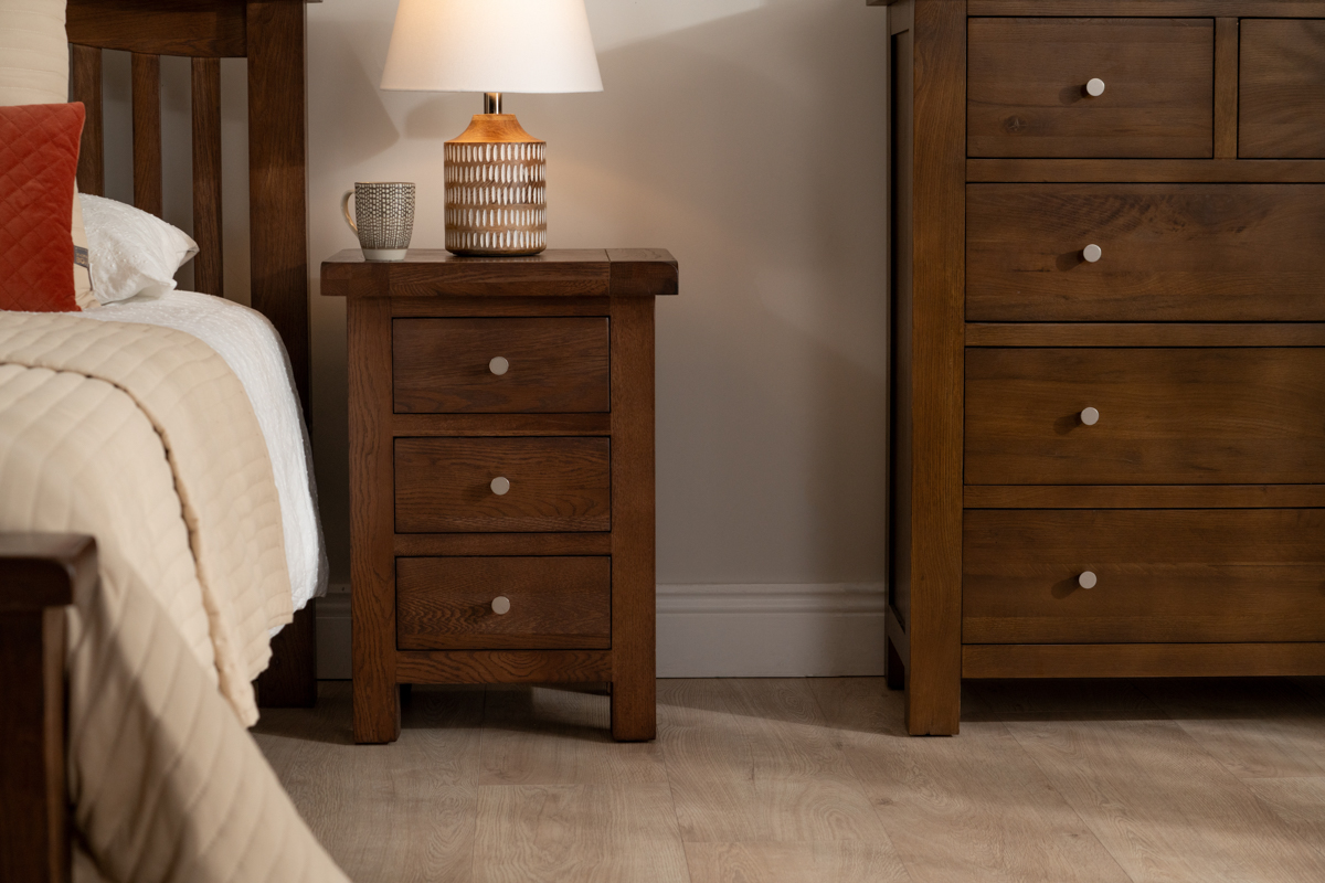 luxor-walnut-3-drawer-bedside-table
