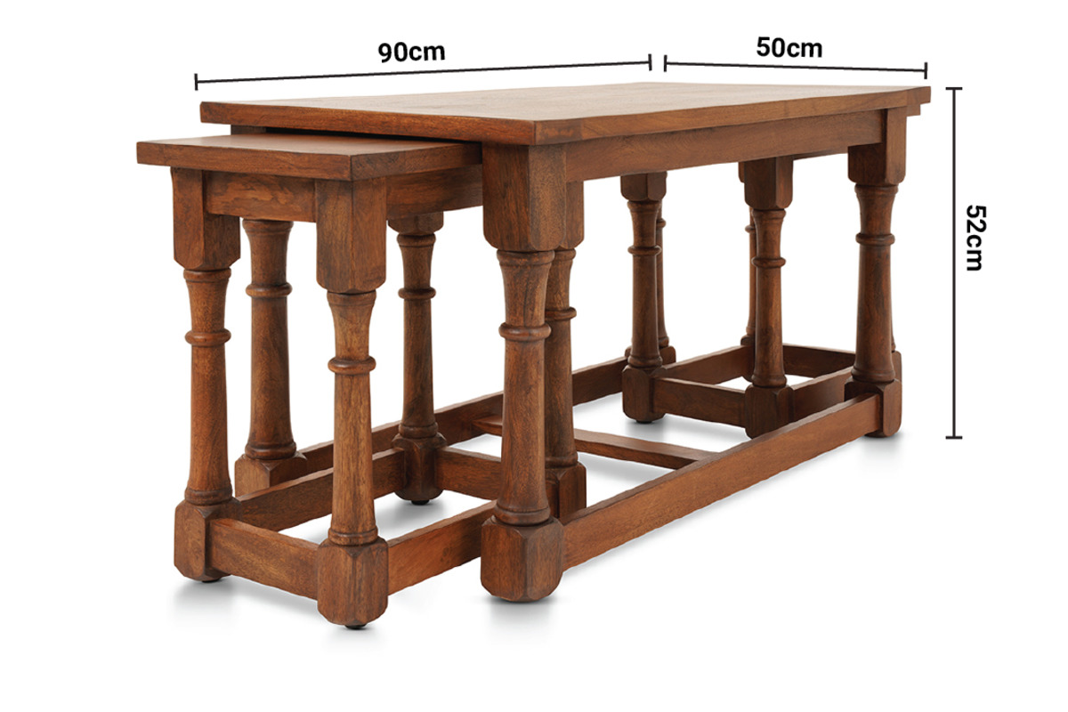 Albion Nest of Tables dimensions