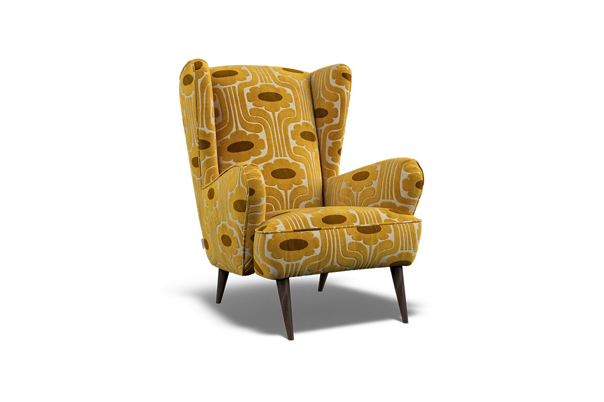 Alma Armchair by Orla Kiely dimensions