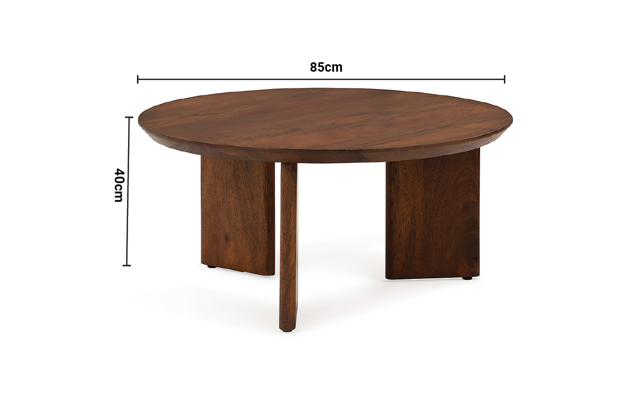 Ashton Large Round Coffee Table dimensions