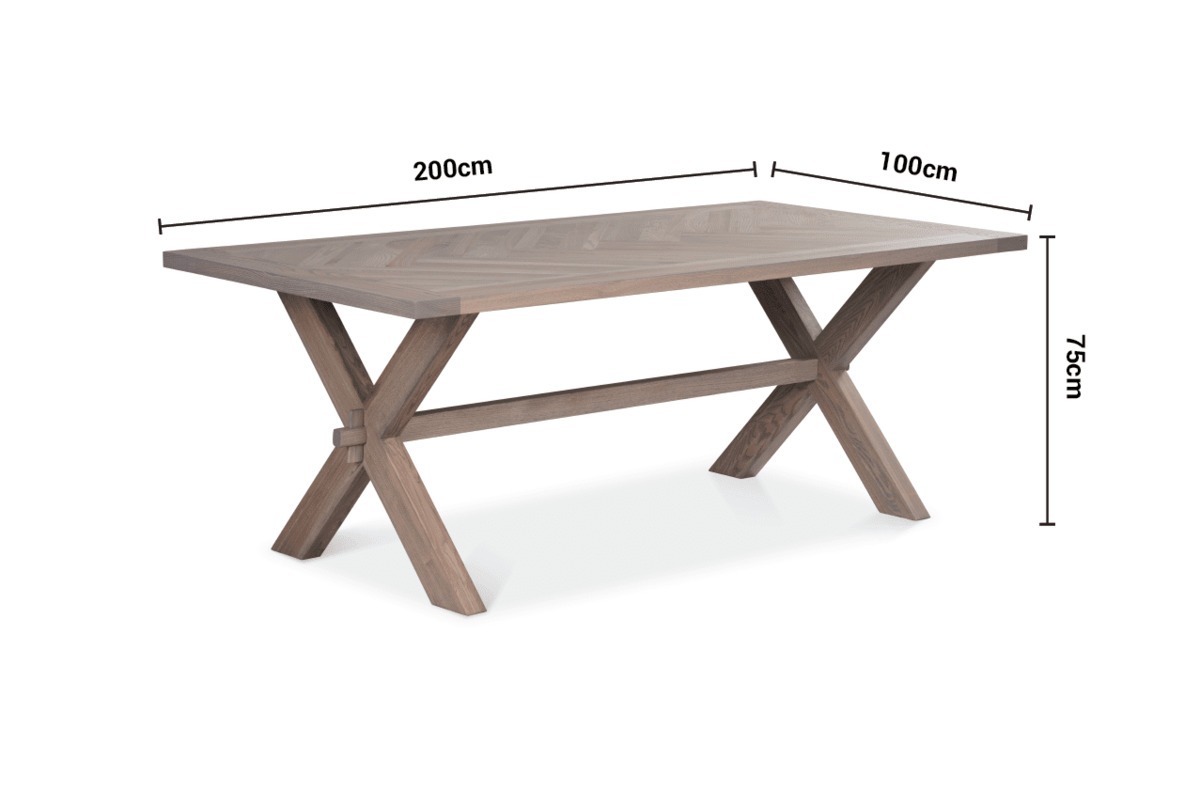 Audrey Dining Table 2m - Custom dimensions