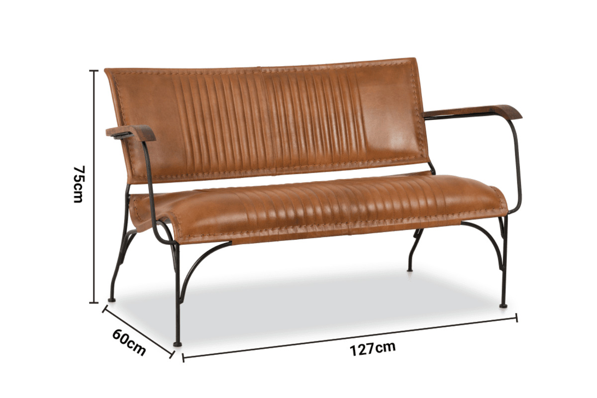Bottega Bench dimensions