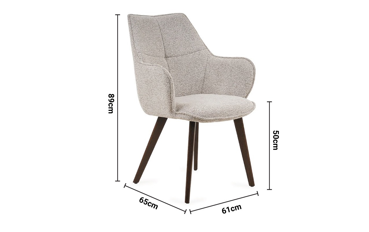 Brando Dining Chair dimensions