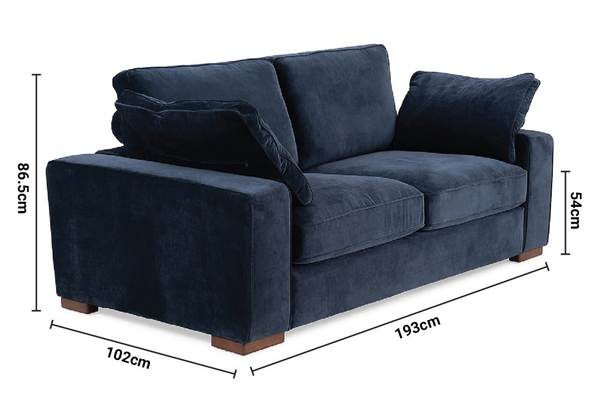 Casa 2 Seater Sofa dimensions