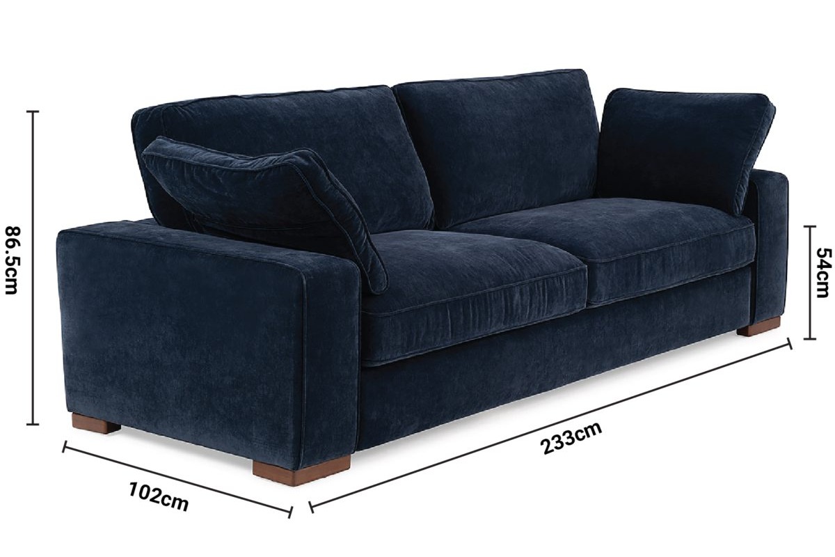 Casa 4 Seater Sofa dimensions
