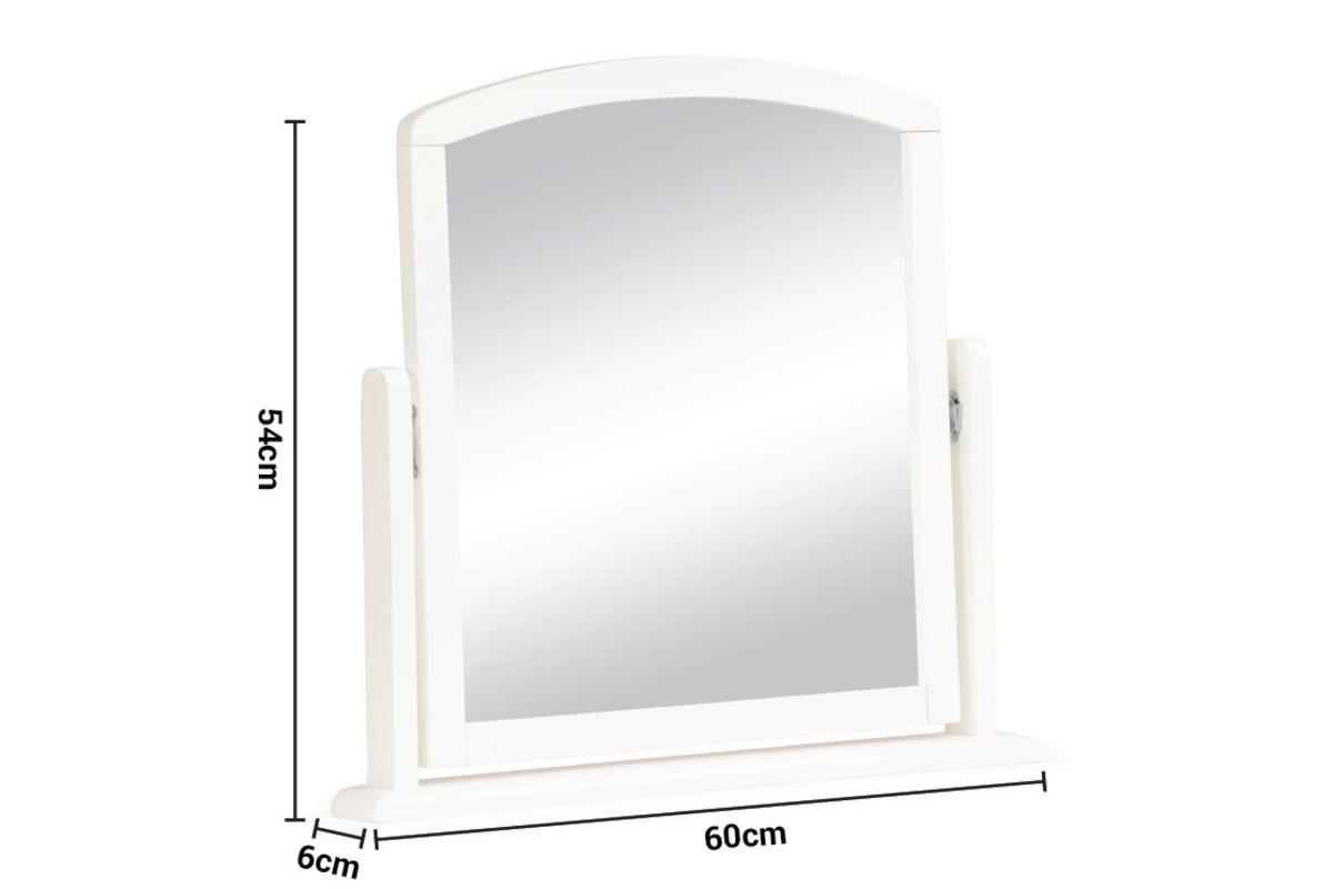 Coolmore White Dressing Mirror dimensions