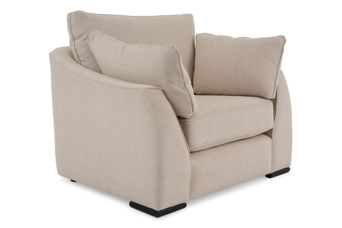 Adare Cream Fabric Armchair