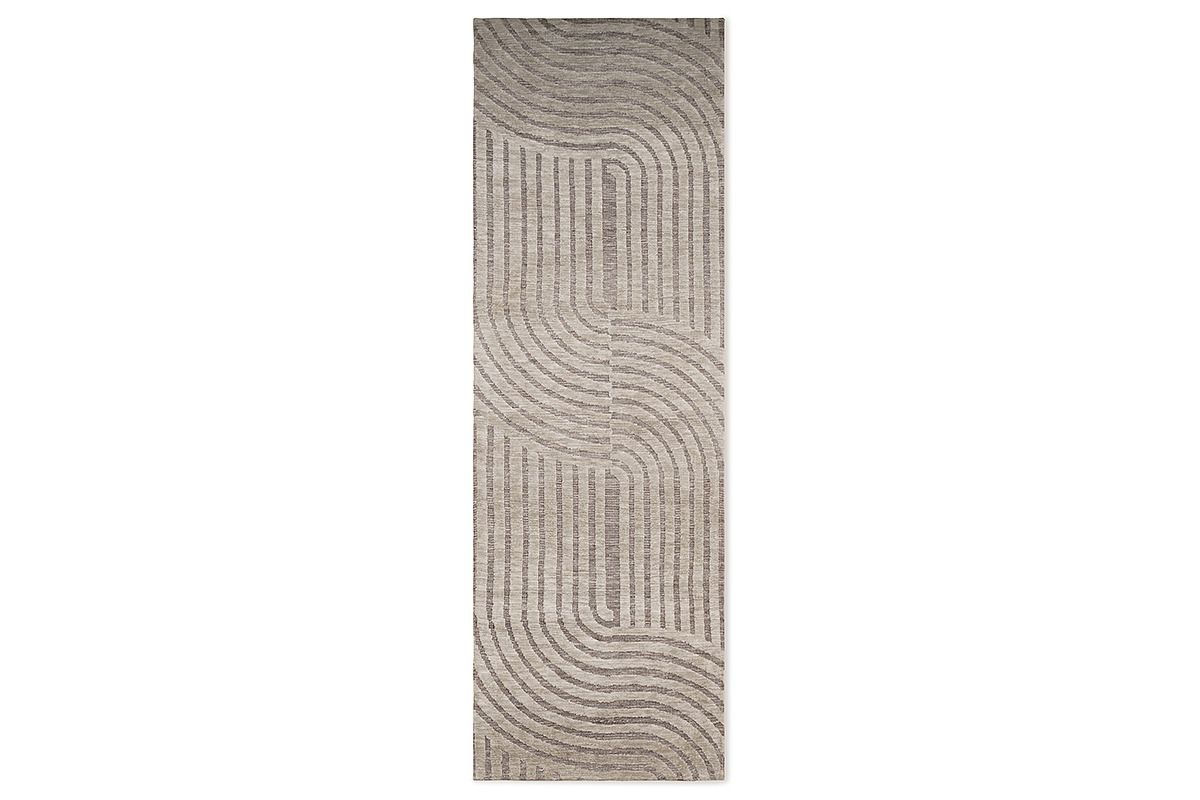 Alabaster Rug Charcoal Runner 80x240cm