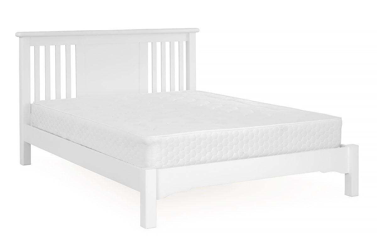 Alaska White Double 4ft6 Bed Frame