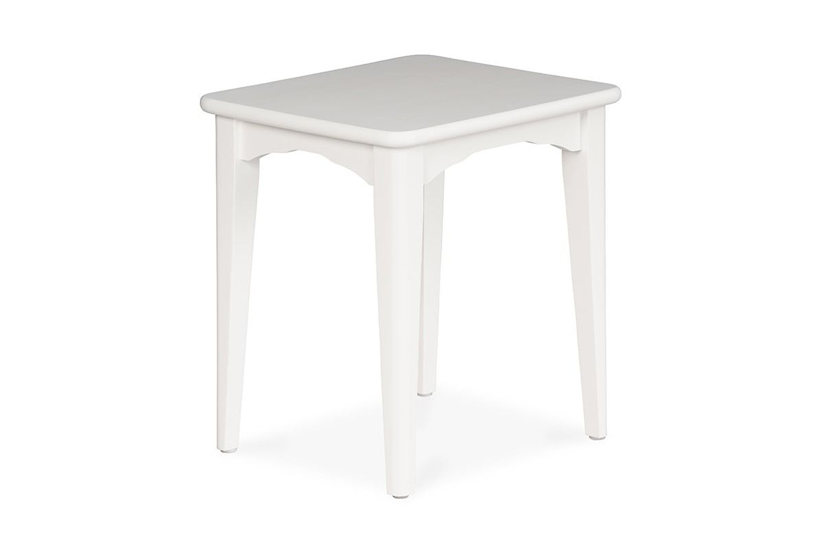 Alaska White Dressing Stool