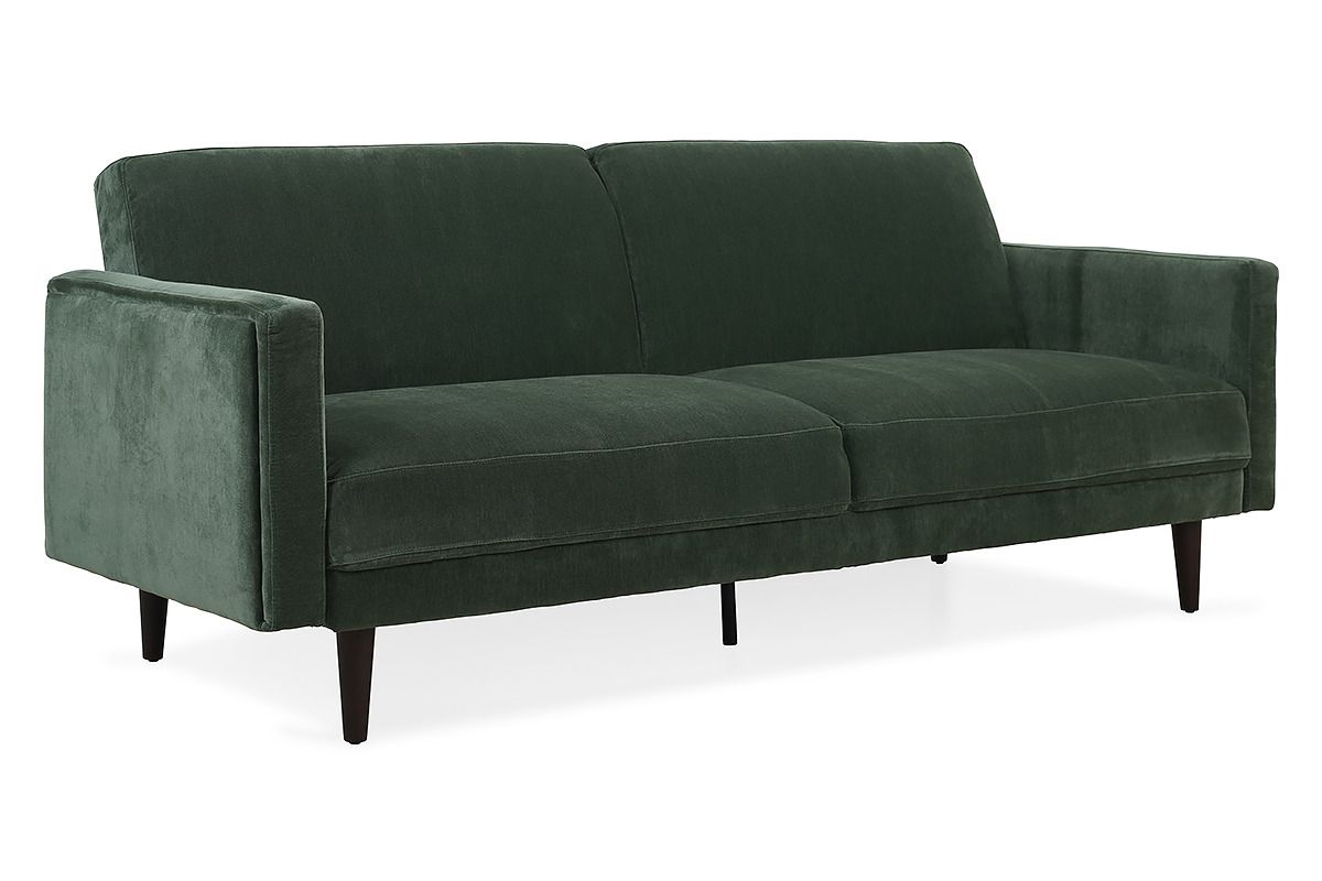 Anna Green Fabric 3 Seater Sofa Bed