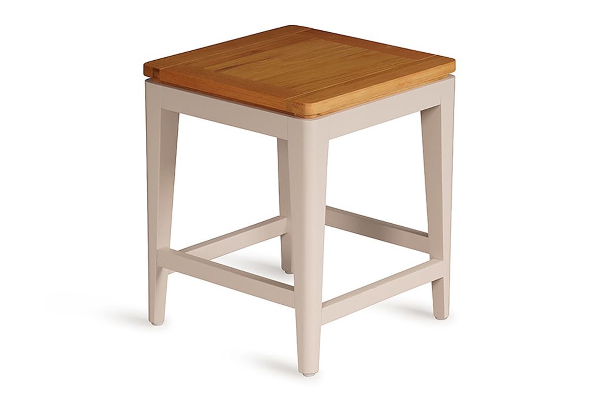 Ashby Grey Dressing Stool