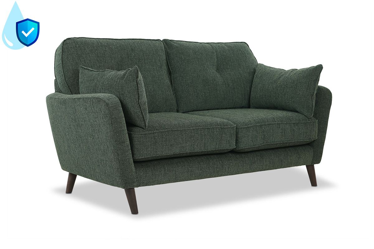 Ashford Green Fabric 2 Seater Sofa