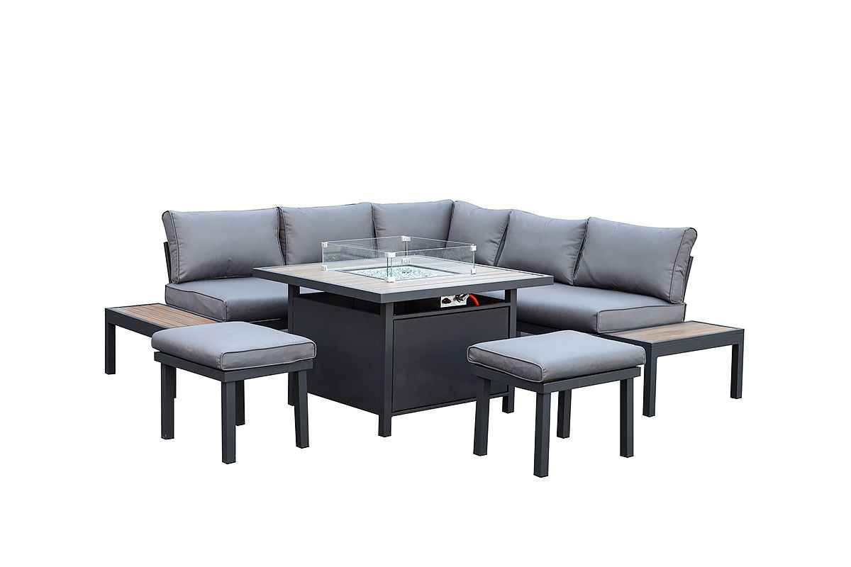 Aspen Corner Sofa With Firepit