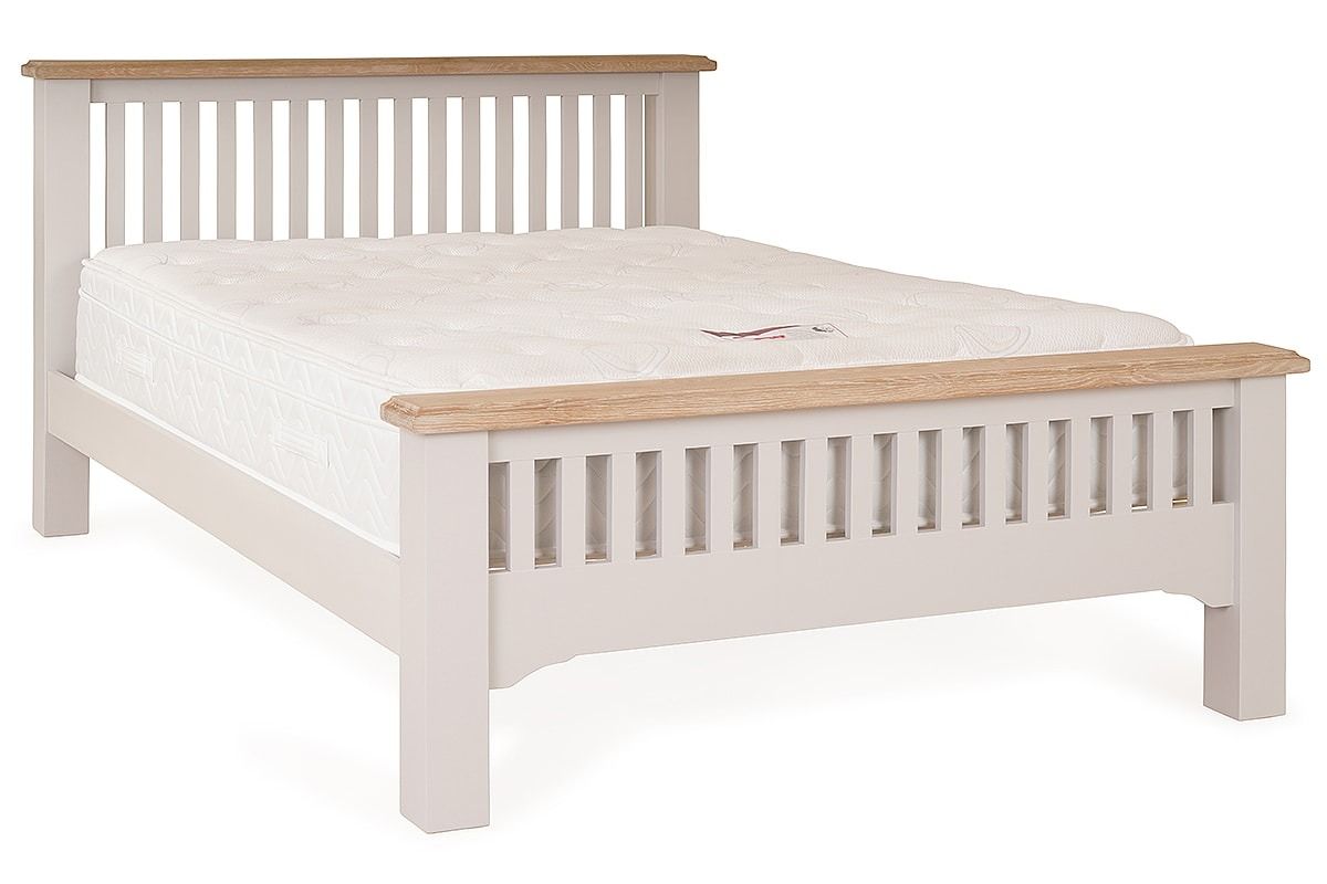 Bellevue Light Grey King 5ft Bed Frame
