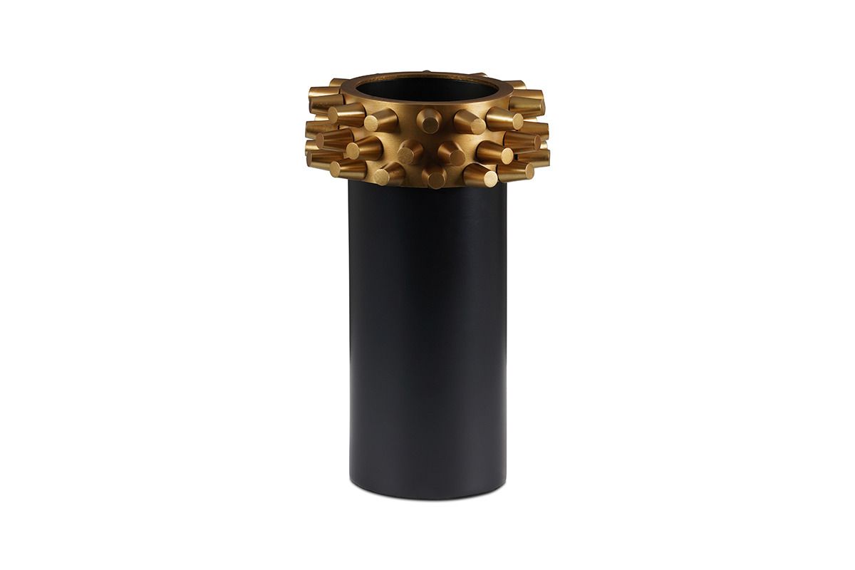 Black And Gold Vase