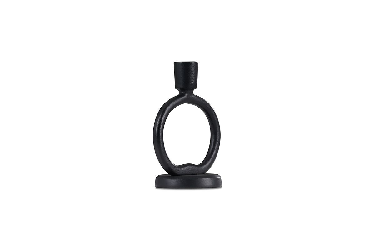 Black Candle Holder