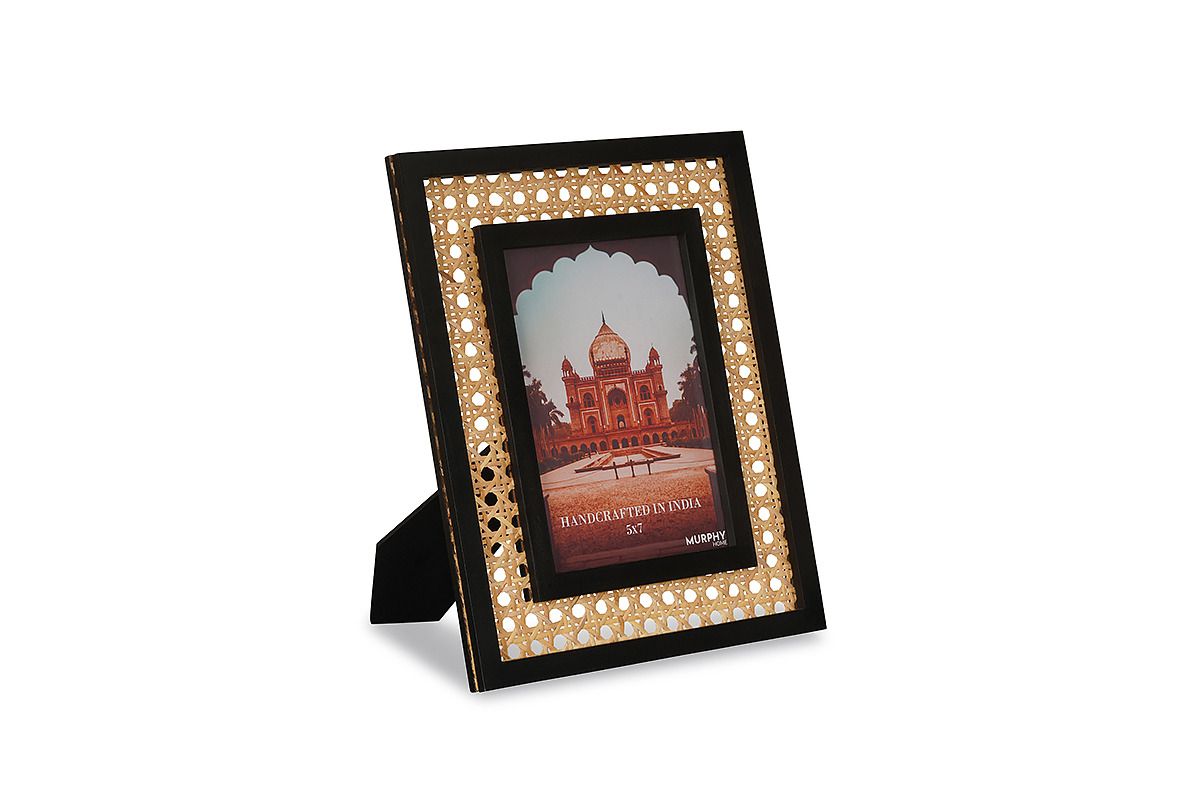 Black Cane Frame 5x7In