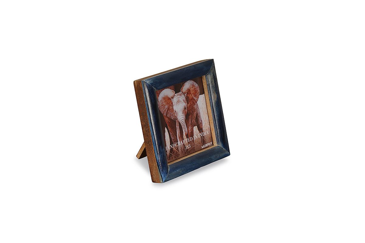 Blue Frame 3x3In