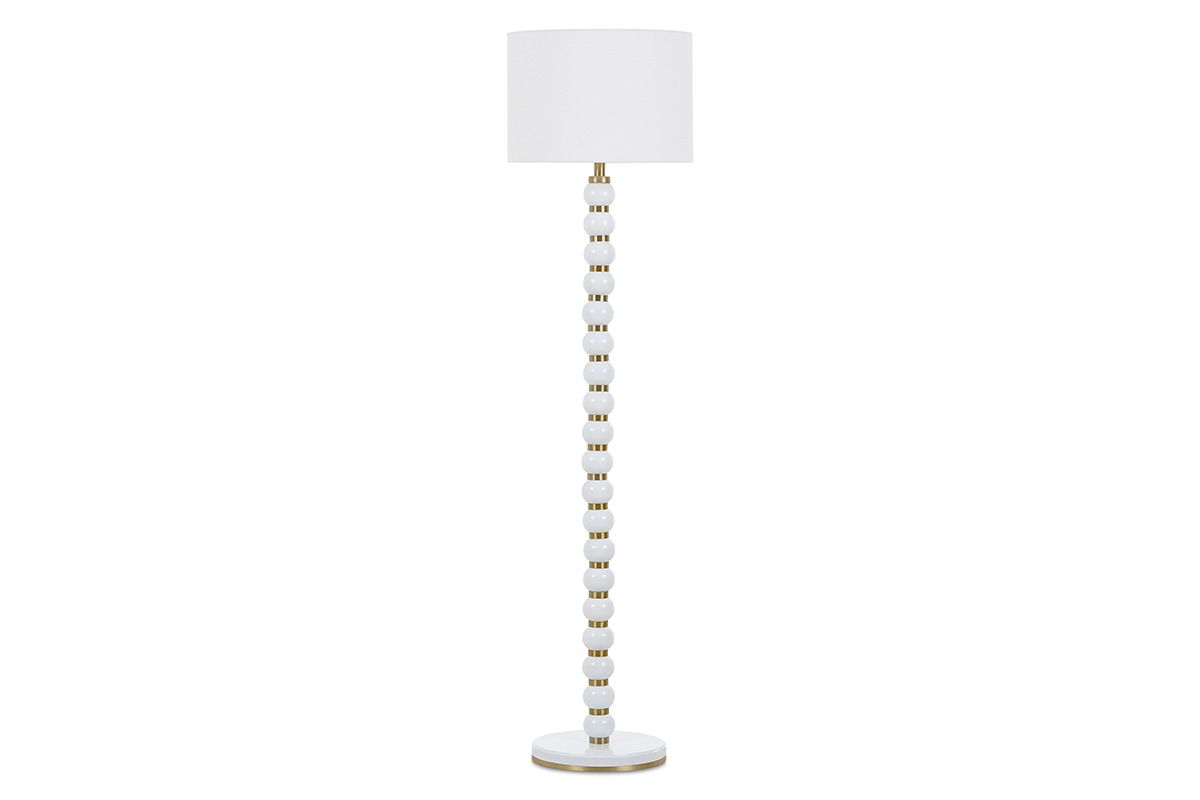 Bobbin Metal Floor Lamp