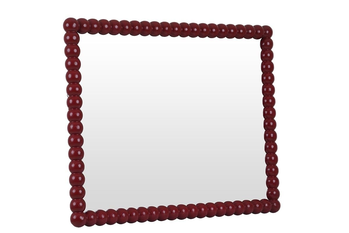 Bobble Mirror Red 60x80cm
