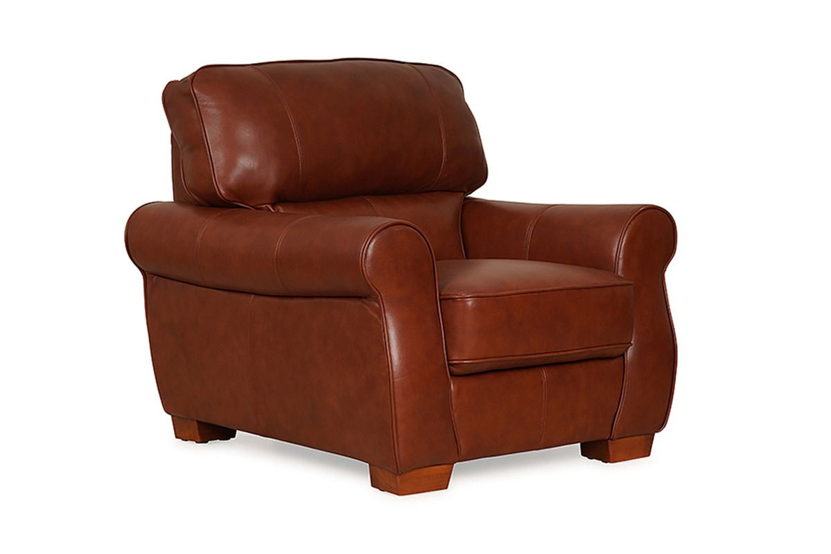 Boletelli Butterscotch Leather Armchair