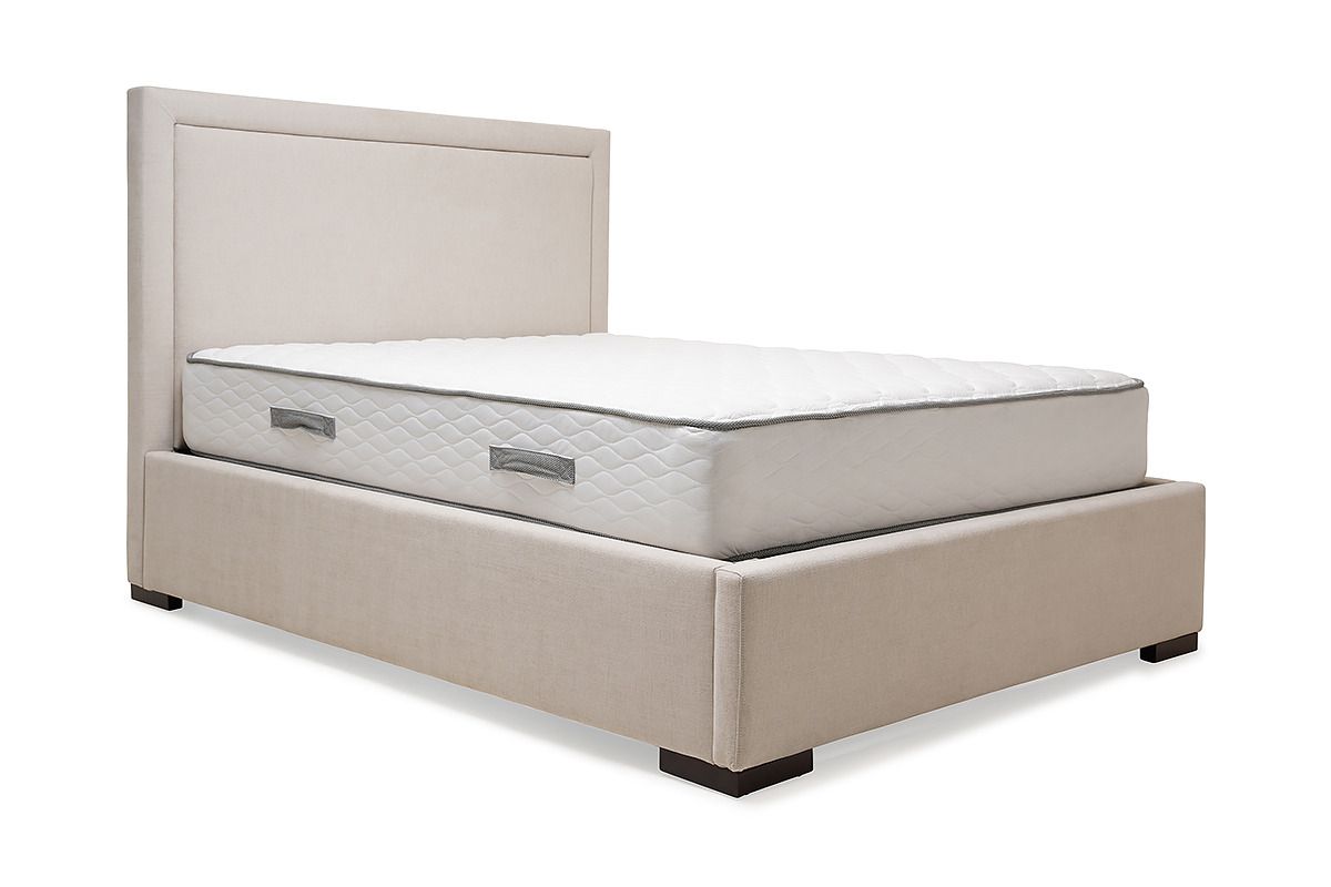 Boutique Taupe Fabric Super King 6ft Split Base Storage Bed