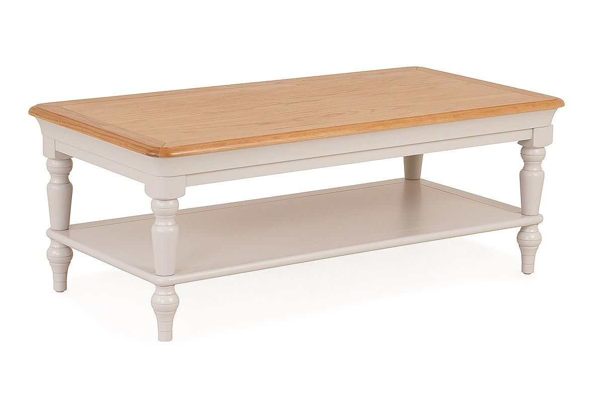 Brighton Light Grey Oak Coffee Table
