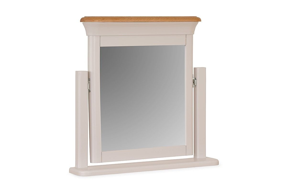 Brighton Light Grey Oak Dressing Mirror