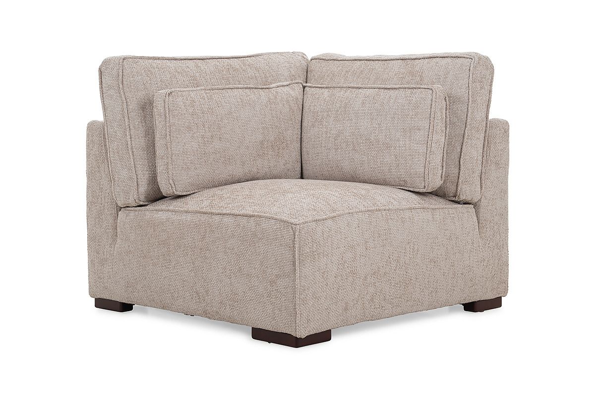 Brooklyn Cream Linen Corner Piece