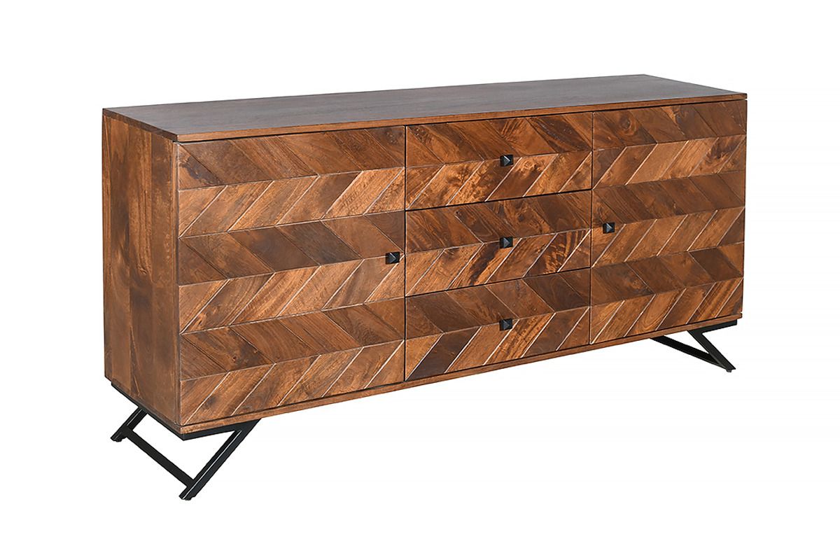 Budapest 2 Doors 3 Drawers Sideboard