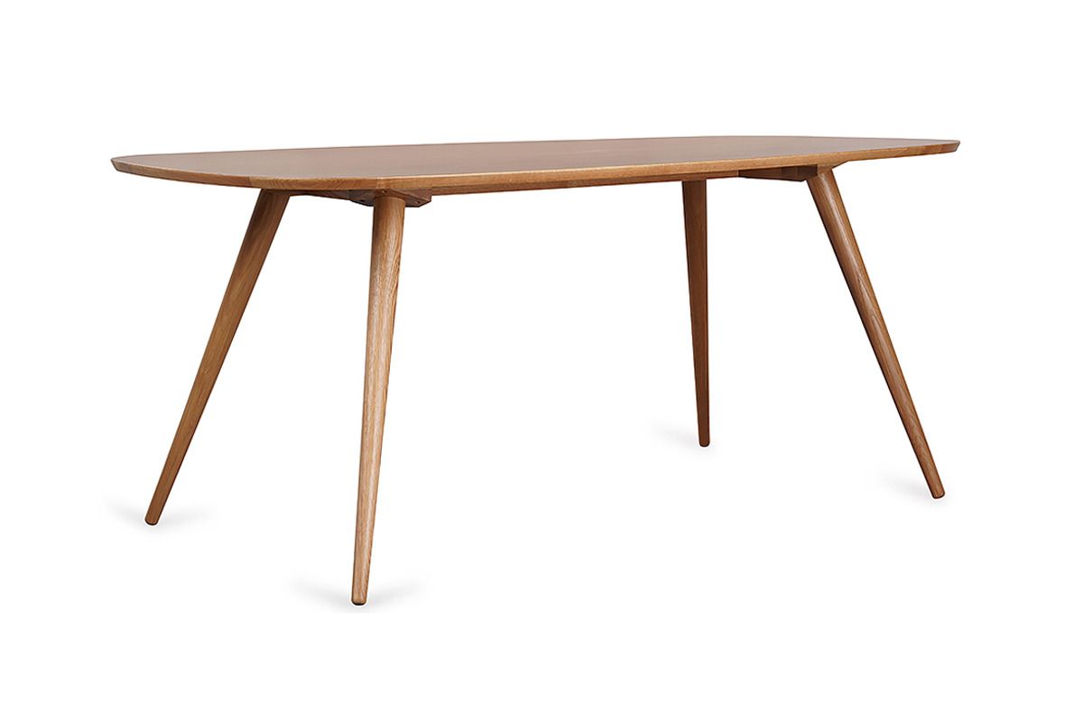 Camille Oak Dining Table 1_8M