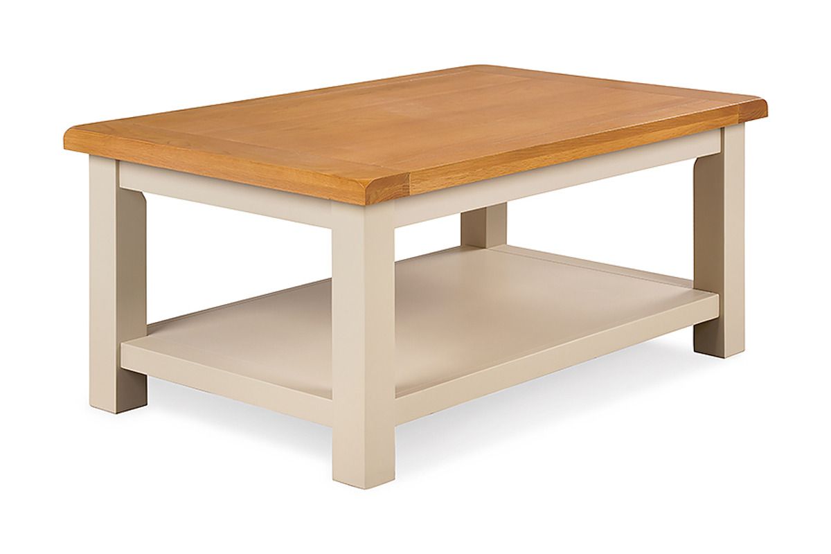 Caravel Light Grey Oak Coffee Table