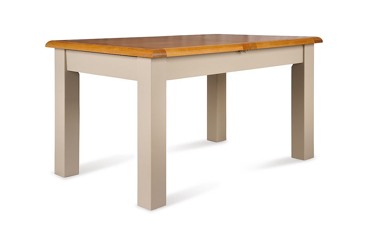 Caravel Light Grey Oak Extendable Dining Table 1_4 1_8M