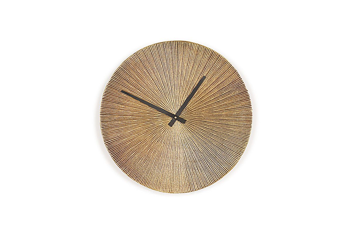 Cast Brass Clock 38cm