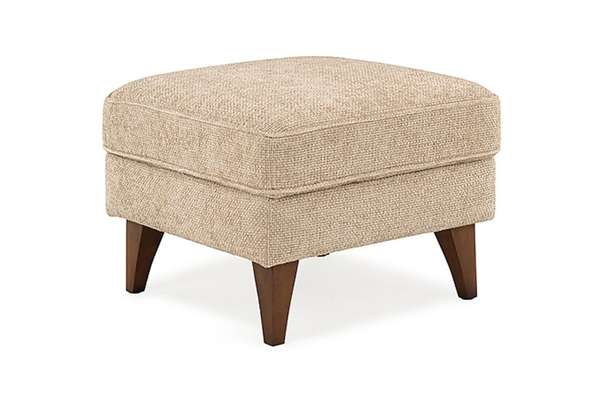 Charm Cream Footstool
