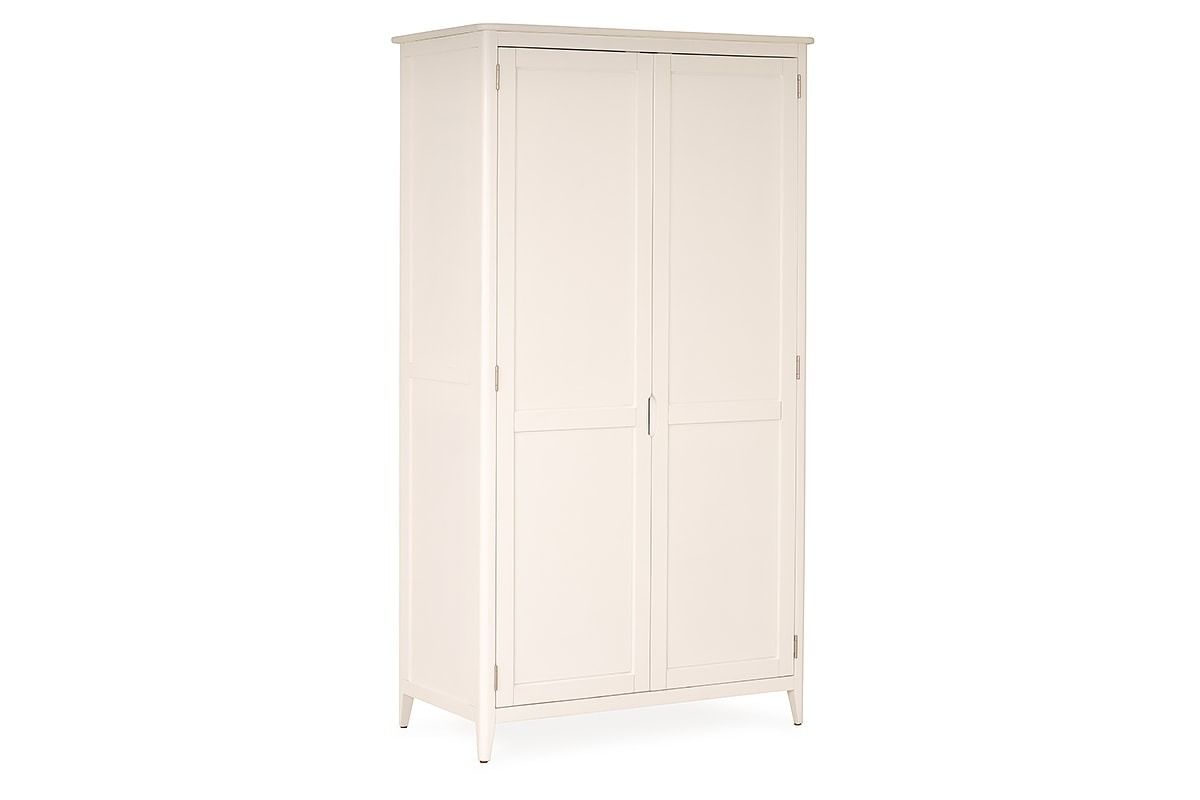 Coolmore White 2 Door Wardrobe