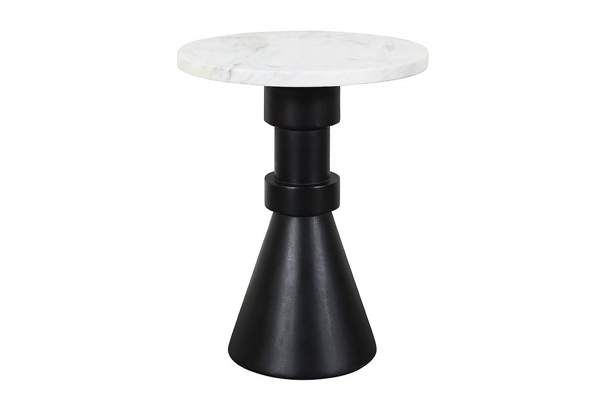 Cove Side Table Black Finish