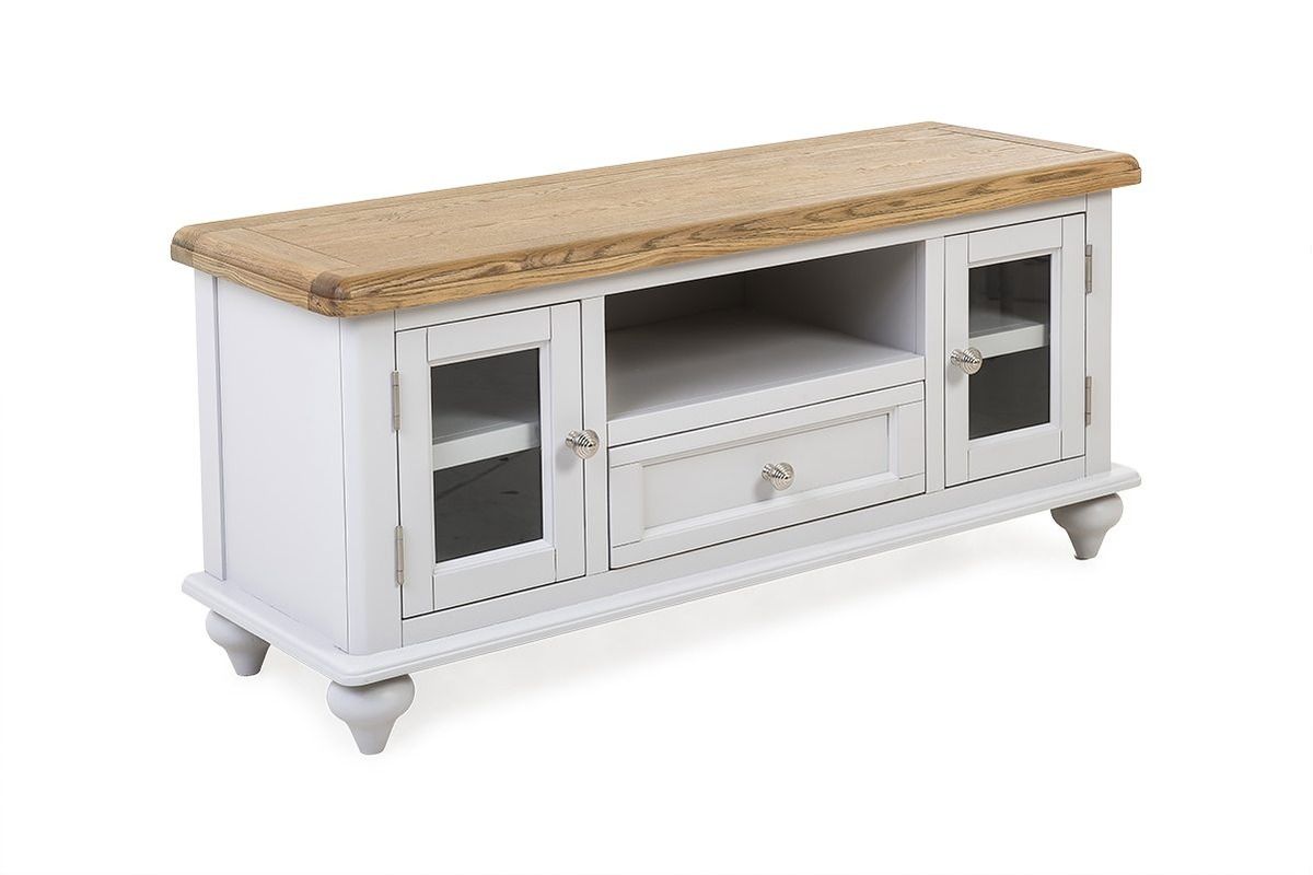 Discovery Grey Oak 1 Drawer 2 Doors Tv Stand