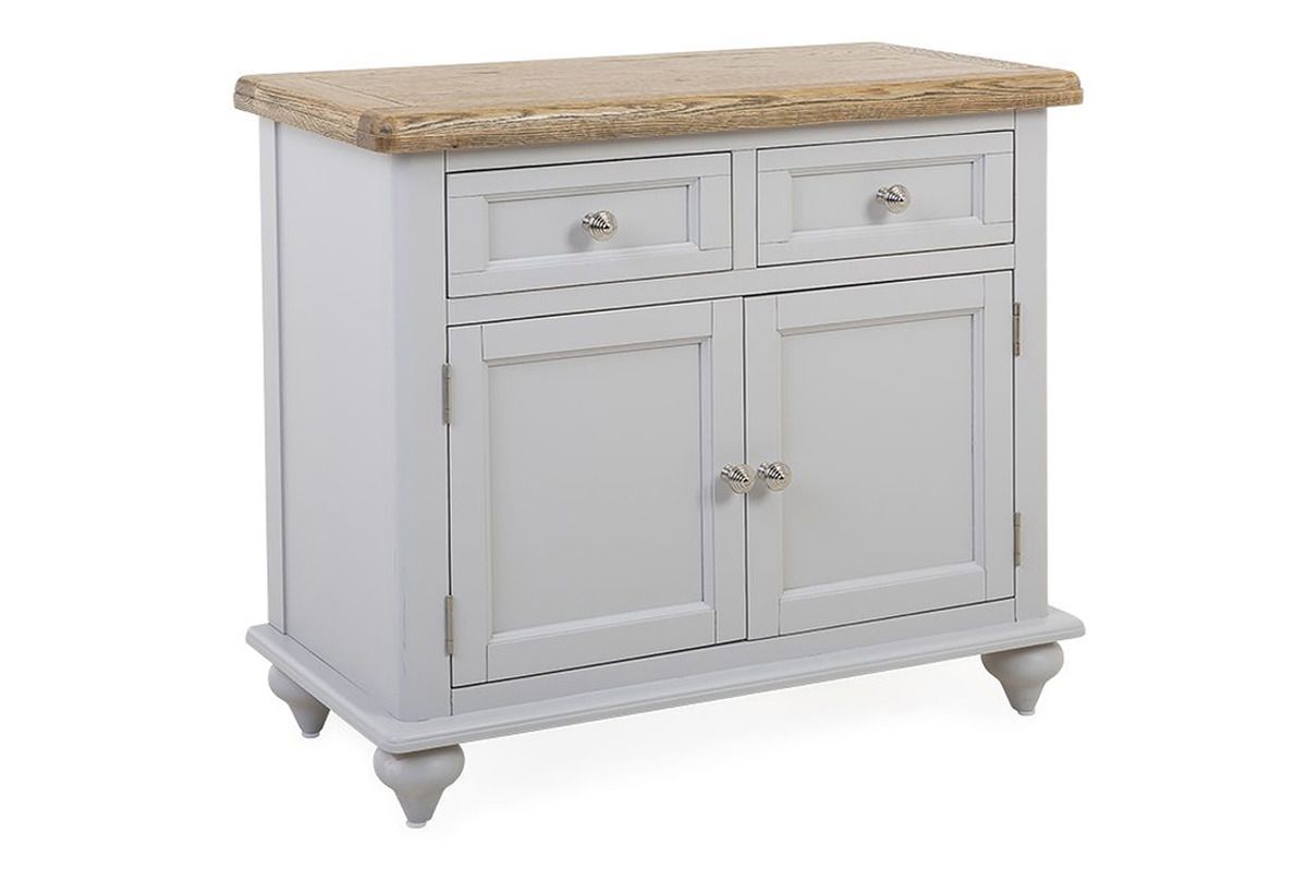 Discovery Grey Oak 2 Drawers 2 Doors Sideboard