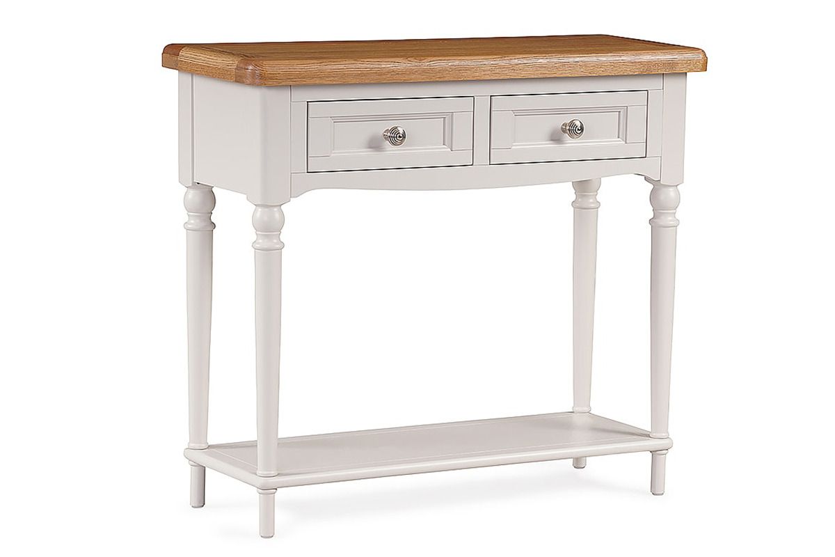 Discovery Grey Oak 2 Drawers Console Table