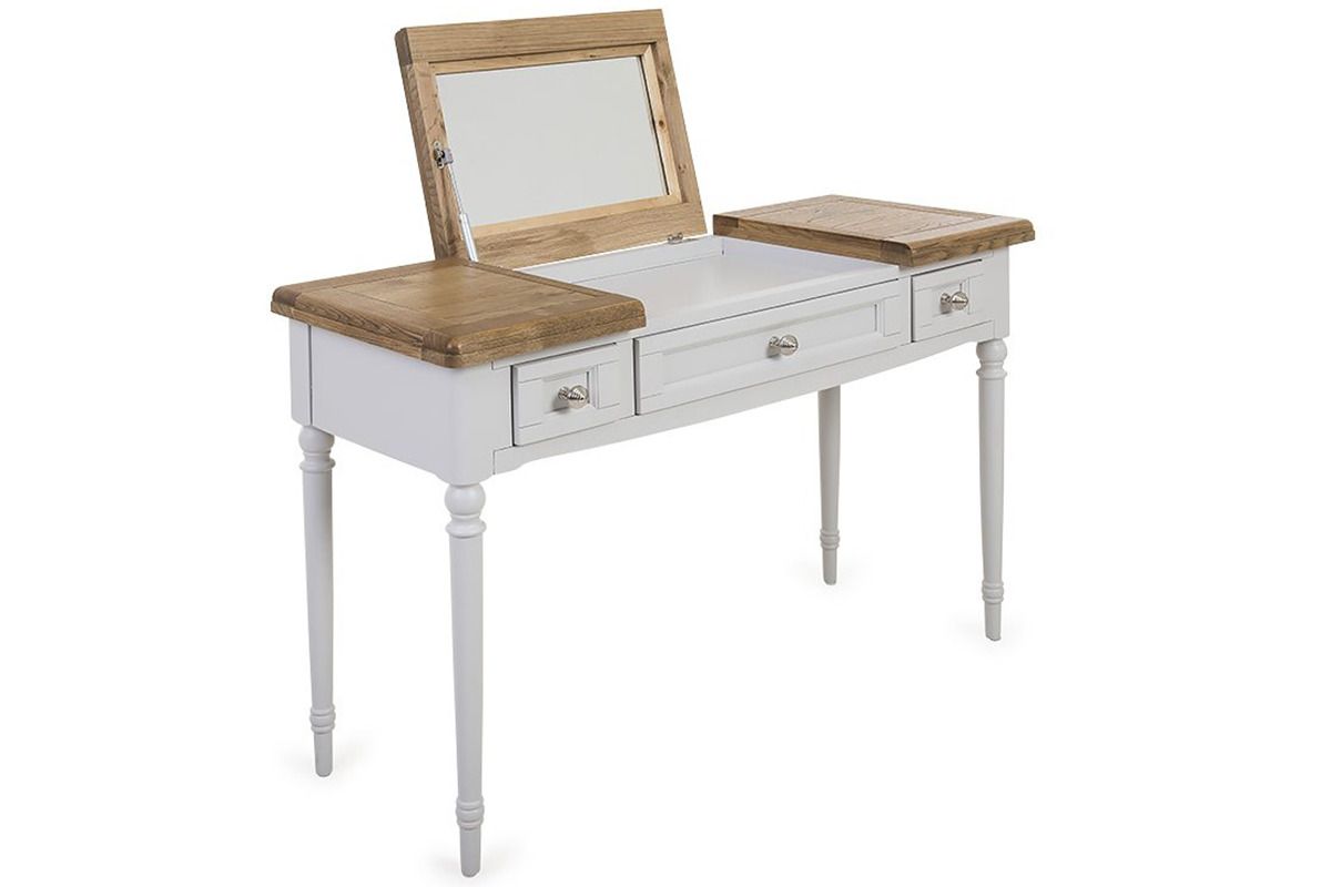 Discovery Grey Oak 3 Drawers Dressing Table