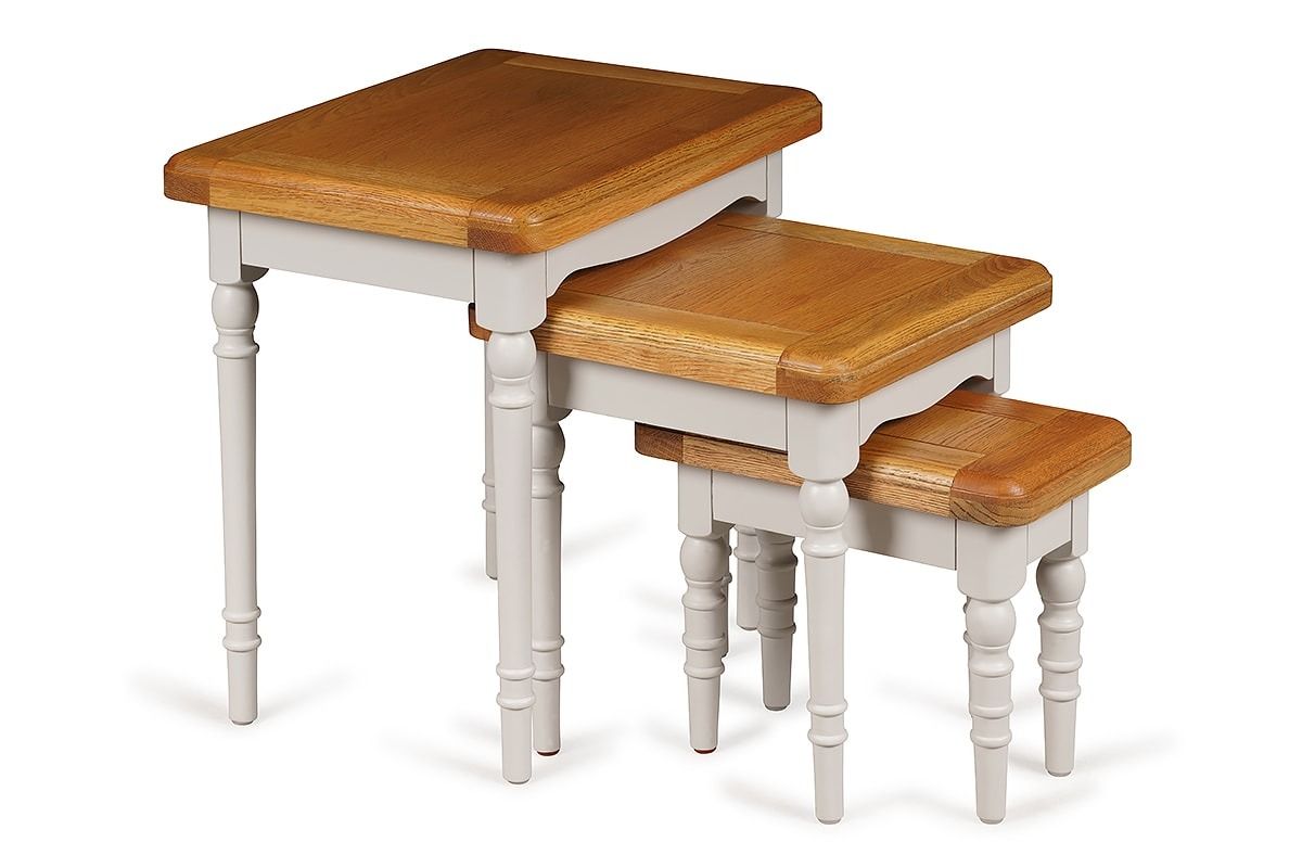 Discovery Grey Oak Nest Of Tables