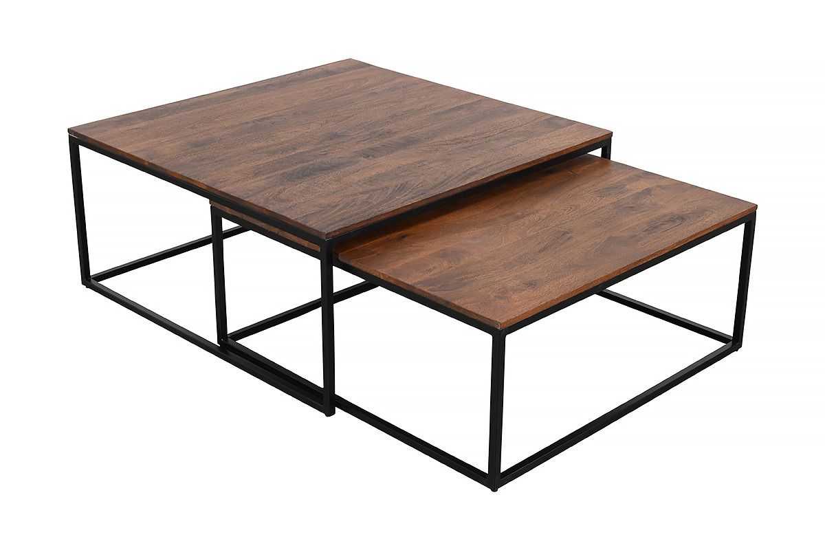 Dusk Large Nest Of 2 Tables Square