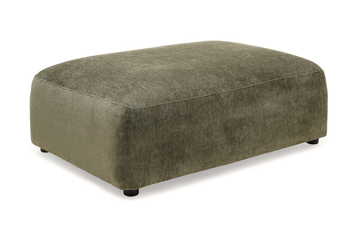 Ella Green Fabric Footstool