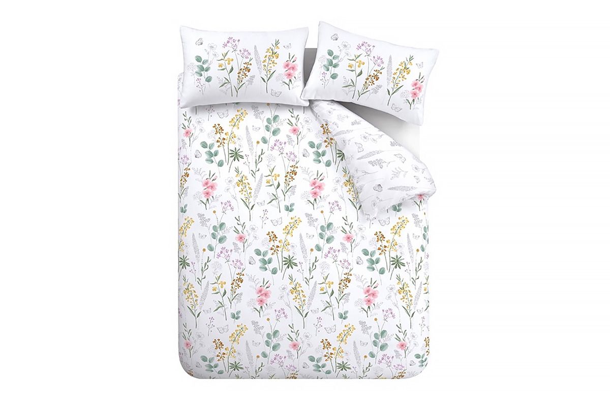 Emilia Floral Double Duvet Set