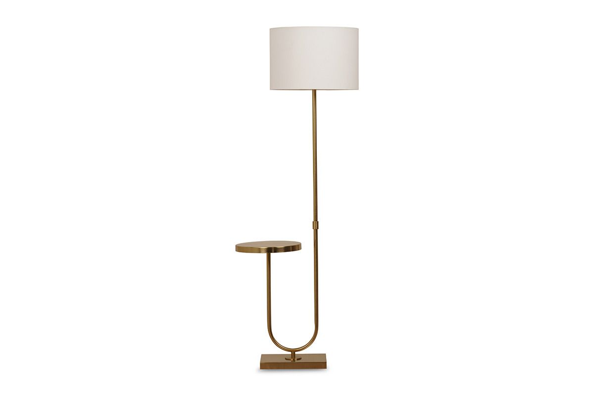 Empire Floor Lamp With Table