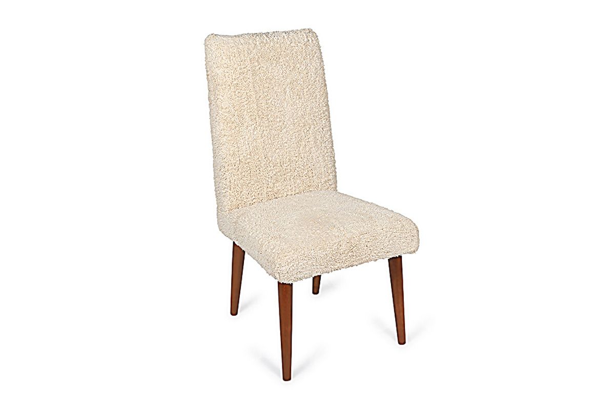 Fern Cream Fabric Dining Chair