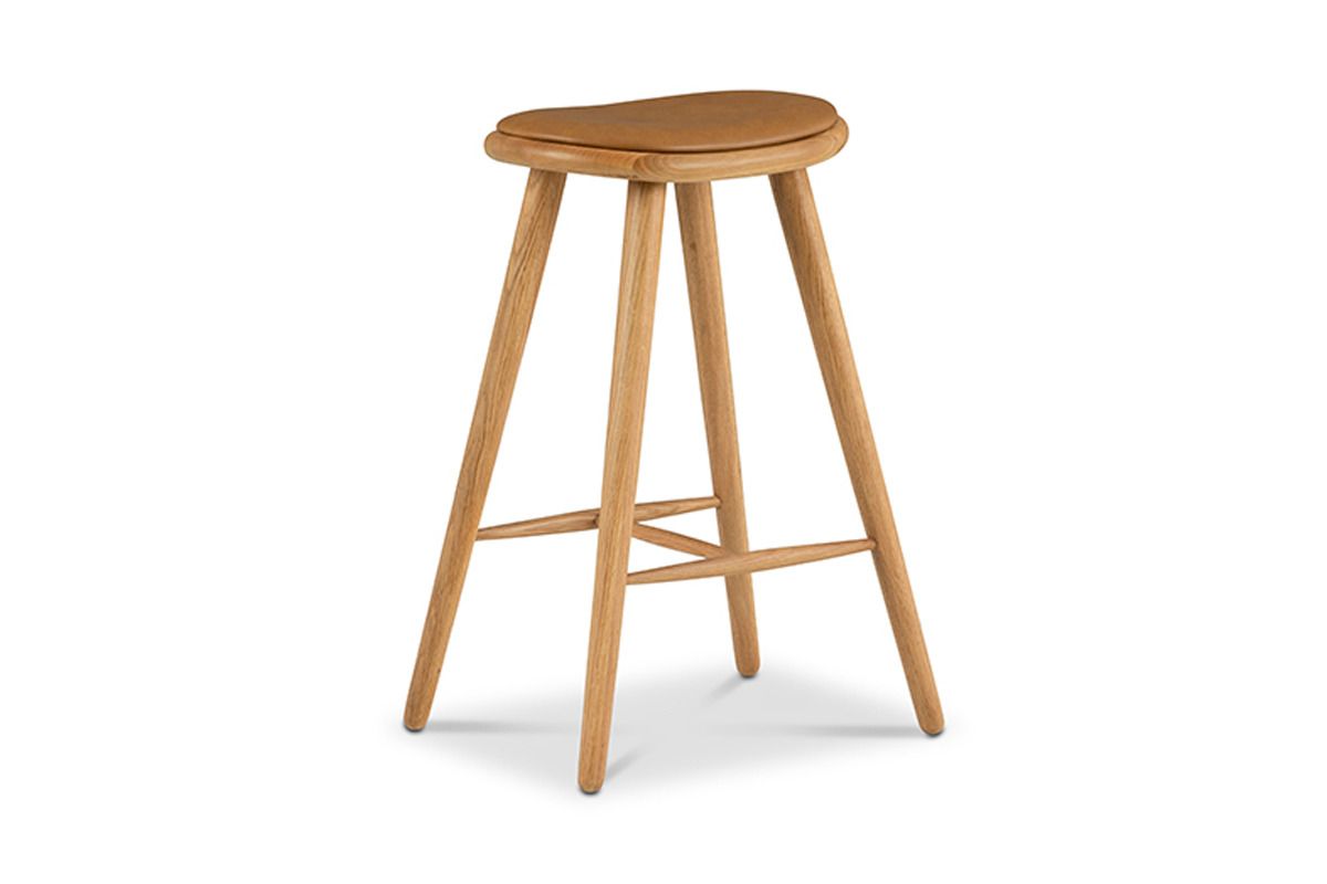 Foster Oak Counter Stool