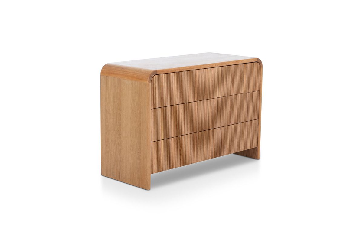 Fuller Oak 3 Drawers Chest